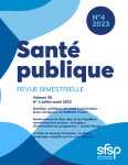 SANTE PUBLIQUE, vol.35, n°4 - Juillet-août 2023 - La fin en Guyane française: un fléau endémique amplifié par la crise sanitaire