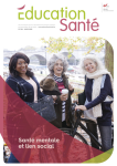 EDUCATION SANTE, n°386 - Mars 2022 - Santé mentale et lien social