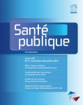 SANTE PUBLIQUE, vol.26, n°6 - Novembre-décembre 2014 - Agents de santé communautaire et prise en charge thérapeutique du VIH/sida