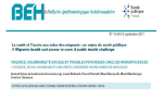 BEH, n°19-20 - Septembre 2017 - La santé et l'accès aux soins des migrants: un enjeu de santé publique