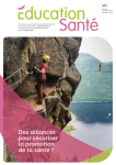 EDUCATION SANTE, n&deg;434 - Juillet 2026 - Des alliances pour s&eacute;curiser la promotion de la sant&eacute; ?