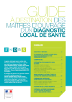 Guide à destination des maîtres d'ouvrage d'un diagnostic local de santé
