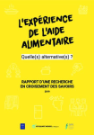 L'expérience de l'aide alimentaire. Quelle(s) alternative(s)?