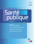 SANTE PUBLIQUE, vol.34, n°4 - Juillet-août 2022 - Acceptabilité de la téléconsultation