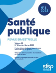 SANTE PUBLIQUE, vol.35, n°1 - Janvier-février 2023 - Proche aidance d'aînés et appartenance ethnoculturelle au Québec