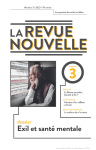 LA REVUE NOUVELLE, n°3 - Mai 2023 - Exil et santé mentale