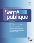SANTE PUBLIQUE, n°5, vol.31 - Septembre-octobre 2019 - Interprétariat en médecine ambulatoire