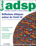 ADSP, n°117 - Mars 2022 - Réflexions éthiques autour du Covid-19